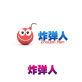 炸弹人logo