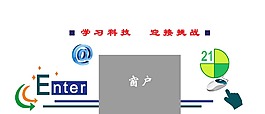 计算机教室文化墙