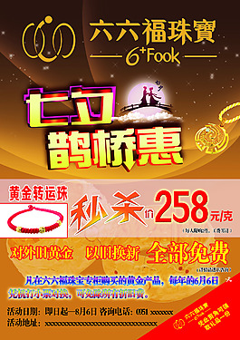 珠宝店海报