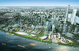 海滨城市规划图