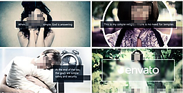 动态图片展示动画AE模板