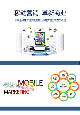 移动营销宣传网页页面