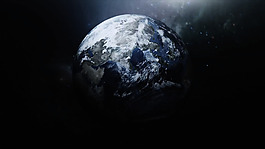 宇宙中的地球素材视频素材