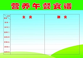 营养午餐食谱