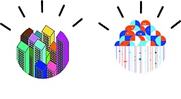 矢量图形大楼