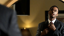 照镜子视频素材