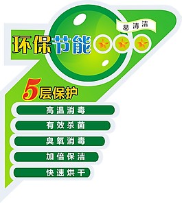 消毒柜贴纸
