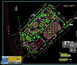 全套学校设计cad方案图纸