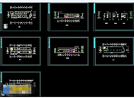 某市人民医院急诊大楼cad建筑施工图纸