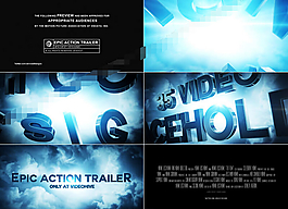 恢宏大气的史诗电影宣传片AE模板