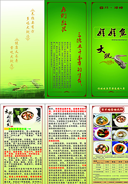 娃娃鱼折页图片