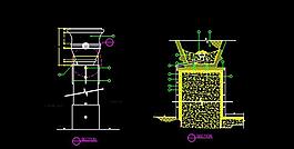简单花坛设计图纸