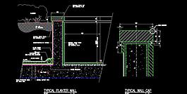 简洁花坛设计图纸