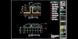 小区花坛设计图纸