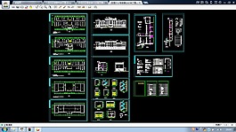 XX4层办公楼建筑全套CAD施工图纸