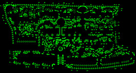 公园广场绿化 乔灌木修改图片