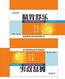肠胃舒乐展开图图片