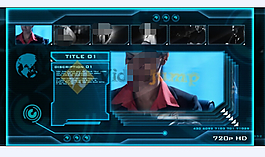 高科技超现代展示动画