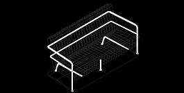 大气办公家具CAD模型