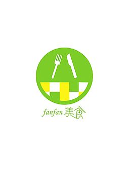 FANFAN美食标志设计