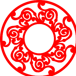 镂空 圆 移门 雕刻 现图片