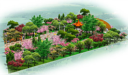 景色效果图
