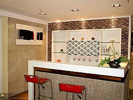 吧台效果图