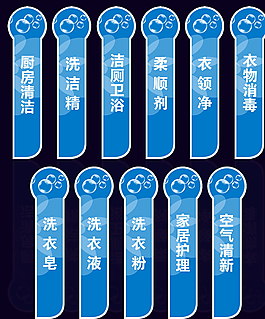 超市小分类 刀旗图片