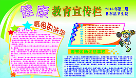 健康报栏图片