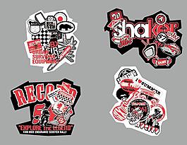 小图案矢量服装设计图案