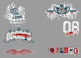 矢量服装设计图案