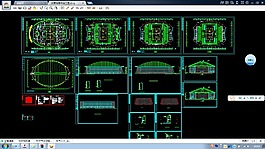 某体育场建筑施工CAD图纸