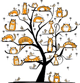 树上的猫