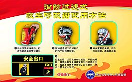 消防救生呼吸器使用方法