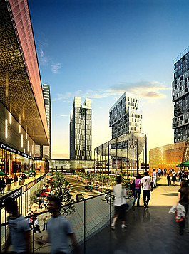 城市综合体图片