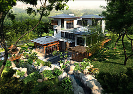 建筑效果图图片