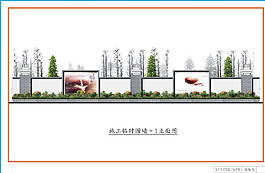 建筑施工围墙标准化图片