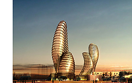 商业综合体效果图图片