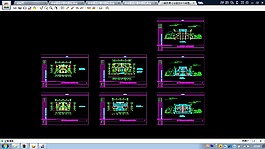 川南民居住宅楼cad设计方案图纸