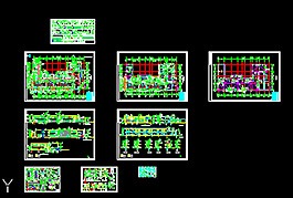 六班幼儿园施工图图片