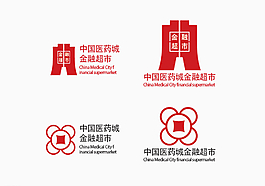 金融超市logo设计图片