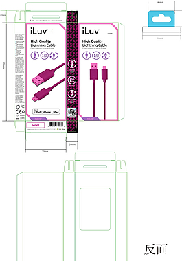 数据线包装图片