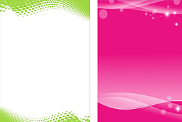 绿色 粉色展板图片