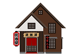 日本建筑居酒屋图片