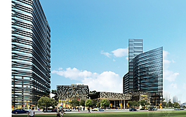 商业综合体效果图图片