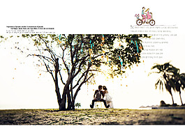 简单大气婚纱相册模板 唯美时尚