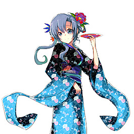 蓝色樱花醉颜