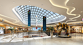 城市综合体效果图图片