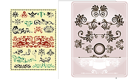 花纹花边设计中国风