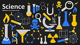 PPT素材化学实验器材PPT图标下载